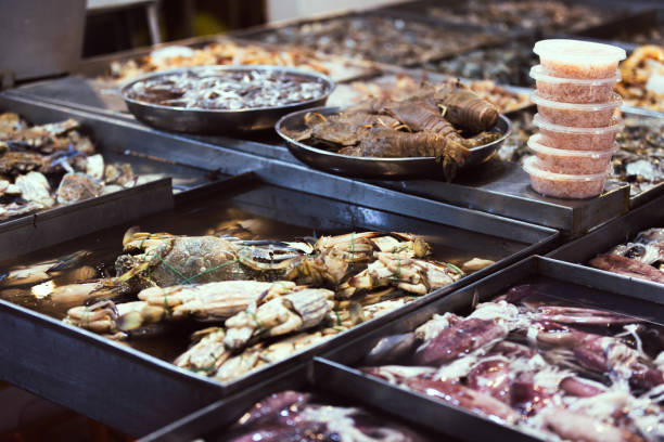 Fish market from Little India - Singapore.