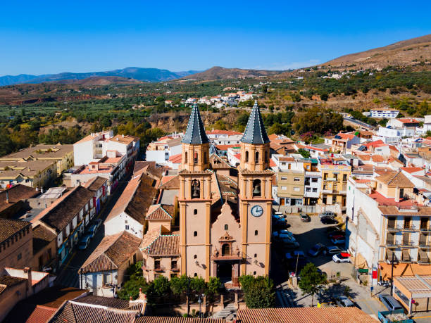 istock Orgiva town aerial panoramic view in Alpujarras, Spain 2191647988
