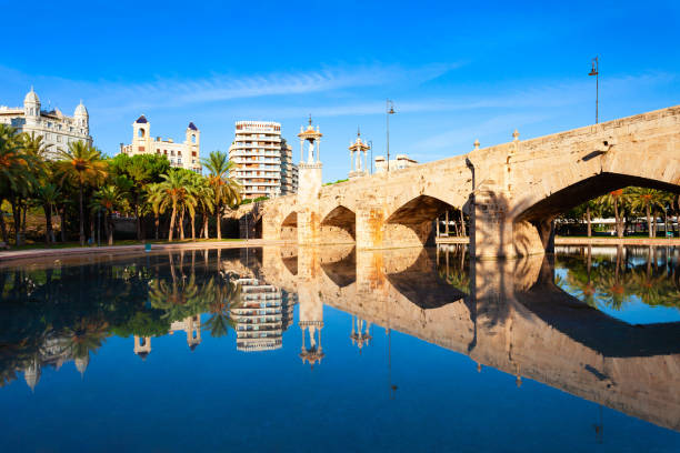 The Puente del Mar bridge in Valencia, Spain