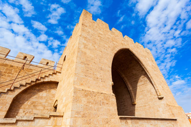 istock The Serrans Gate or Serranos Towers in Valencia 2191648050