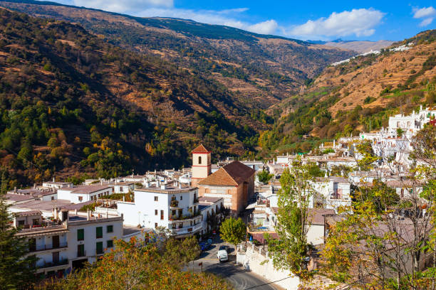 istock Pampaneira village aerial panoramic view in Spain 2191648497