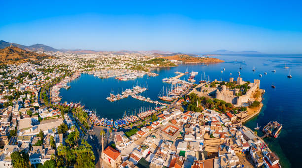 istock The Bodrum Castle and marina aerial panoramic view in Turkey 2191649574