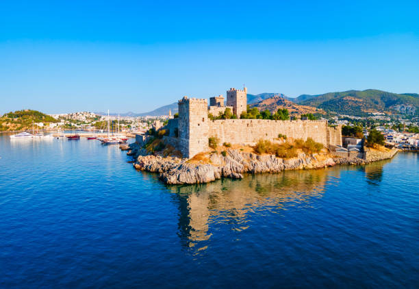 istock The Bodrum Castle and marina aerial panoramic view in Turkey 2191649595