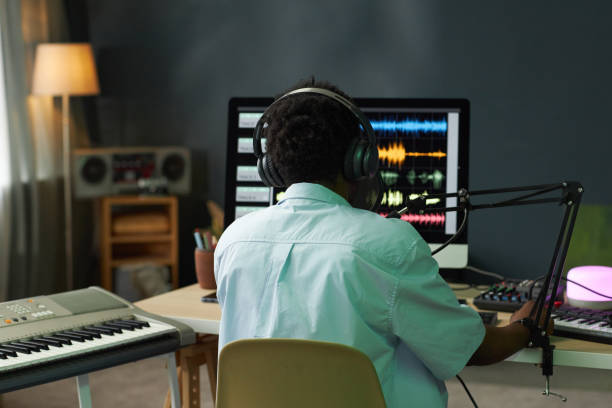 istock Producer Recording Music In Studio 2191651534