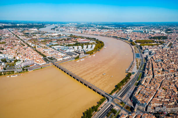 istock Bordeaux aerial panoramic view, France 2191654583