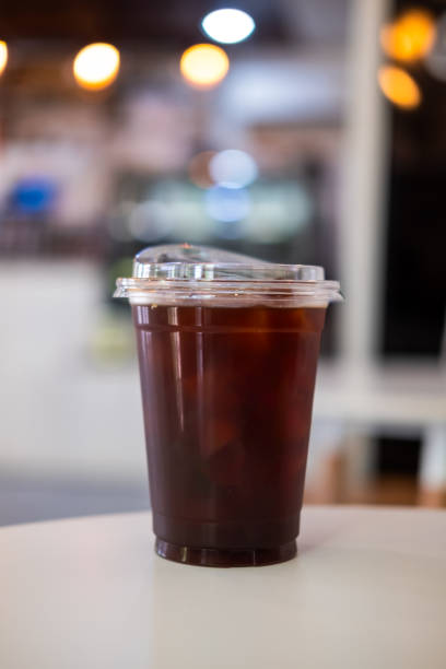 istock Long black coffee in take away glass 2191657476