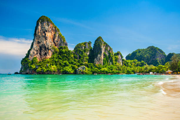 istock Clear water beach in Thailand 2191658152