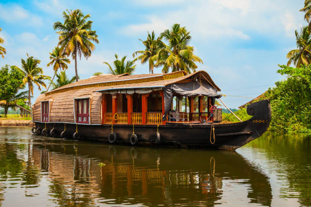 istock Houseboat in Alappuzha backwaters, Kerala 2191659598