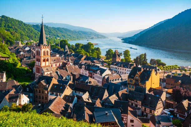 istock Bacharach old town in Germany 2191659700
