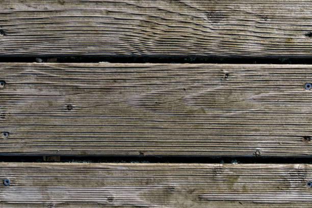 Brown Structure from a wooden ground as a background