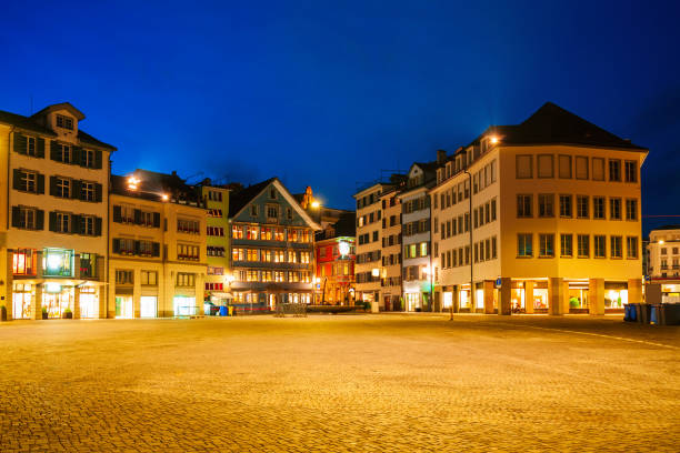 Munsterhof square in Zurich, Switzerland