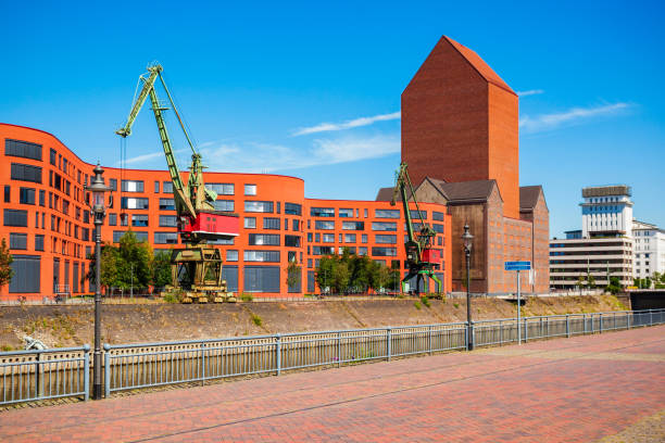 istock Duisburg city skyline in Germany 2191661399