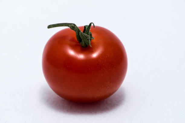 istock Red Tomato isolated on a white background 2191661458