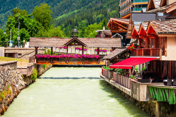 istock Chamonix Mont Blanc town, France 2191663262