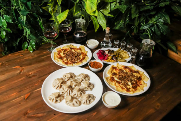 istock Delicious traditional dishes served in a cozy dining setting 2191664487