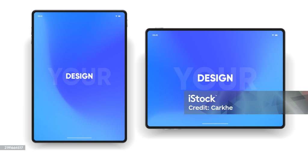Screen Less Tablet 3d Tablet Frame Less Blank Screen Empty Screen Device Tablet Mockup ...