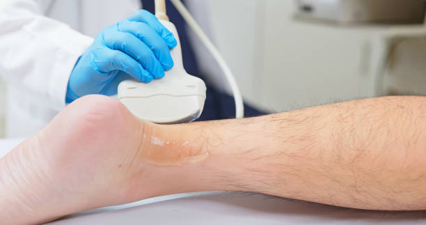 istock young male ankle injury ultrasound 2191666242