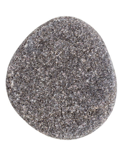 istock Top view of single black pebble 2191670683