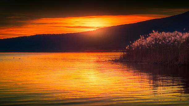 Sunset  lake