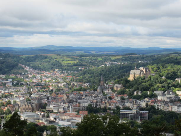 istock Marburg an der Lahn Germany from the above 2191672793