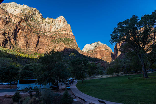 istock First rays of sun at Zion. 2191672822