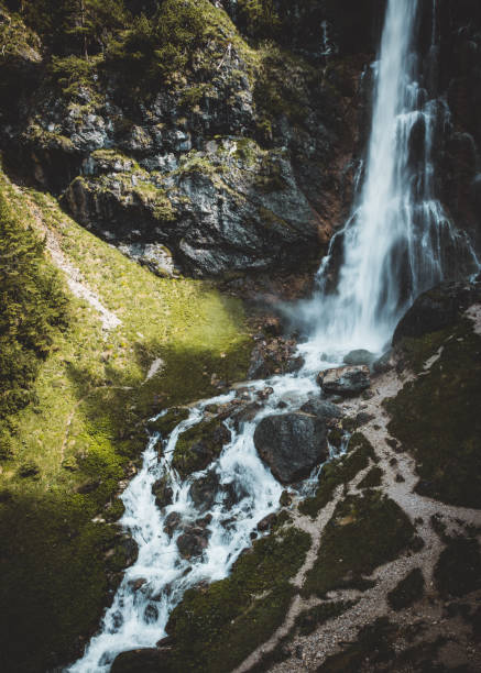 istock Waterfall near the Achensee in Austria 2191673485