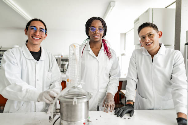 istock Portrait of a scientists working on a laboratory 2191676897