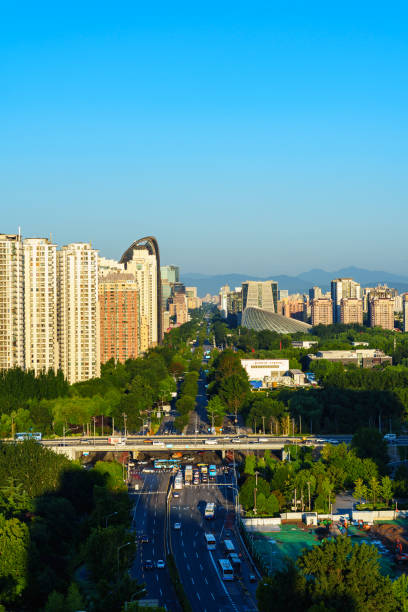 istock Skyline of Beijing CBD area at sunrise 2191678945