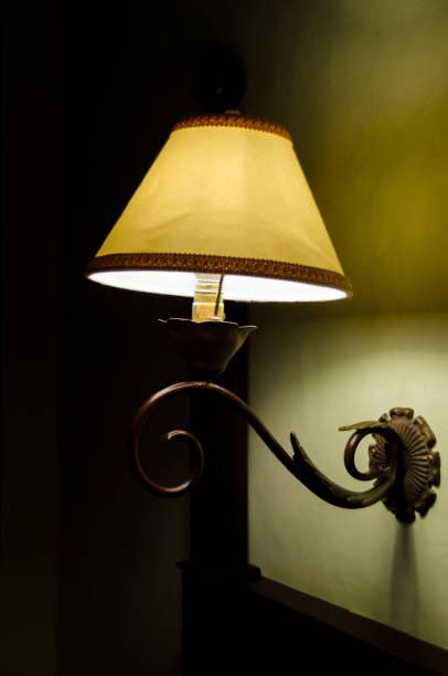 istock Lamp in the bedroom 2191680145