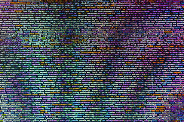 Image shows a screenshotphotograph of a computer screen displaying code, likely lines of programming text The background is dark, possibly a nighttime desktop environment, with code color scheme in la imagen muestra una captura de pantallafotografía de una pantalla de computadora que muestra código, probablemente líneas de texto de programación el fondo es oscuro, posiblemente un entorno de escritorio nocturno, con el esquema de color del código