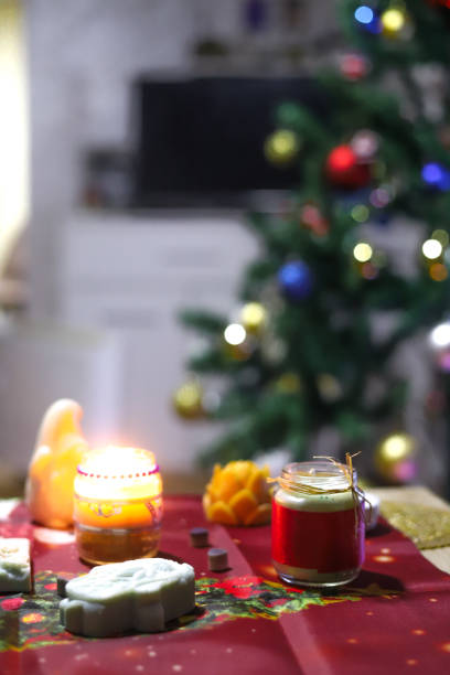 istock Handmade candles and body cream 2191688366