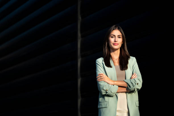 istock Beautiful young female standing outdoor and posing 2191697250