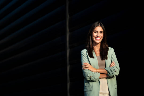 istock Beautiful young female standing outdoor and posing 2191697718