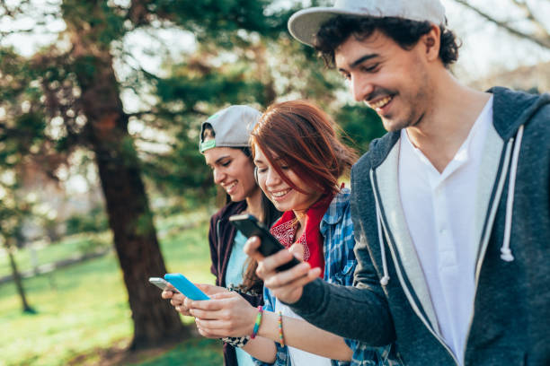 istock Hanging out with good friends in the park 2191703675