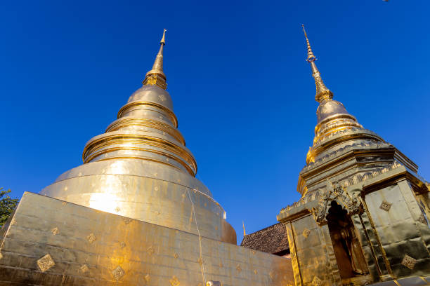 Wat Phra Singh Temple in Chiang Mai, Thailand