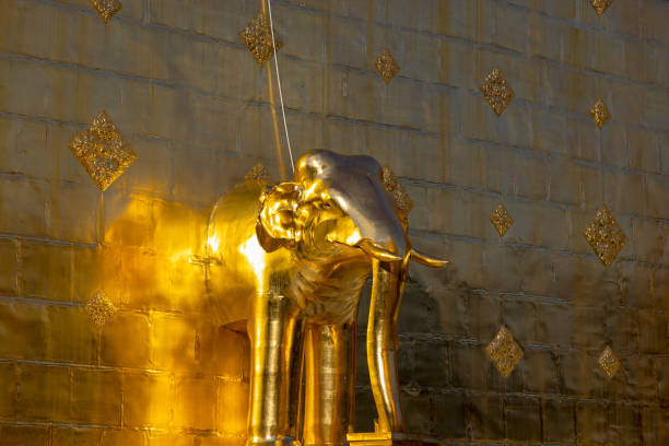 Wat Phra Singh Temple in Chiang Mai, Thailand