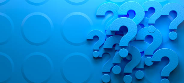 istock Multiple 3D question marks on a textured blue background with various shades of blue, abstract geometric shapes. Conceptual problem-solving and curiosity theme with shadows, depth, and repeating patterns. Digital art for a corporate. 3D render. 2191709272