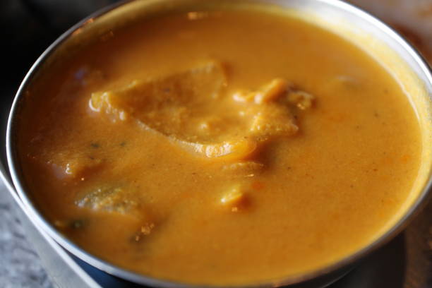 istock Indian cuisine: sea food curry 2191714860