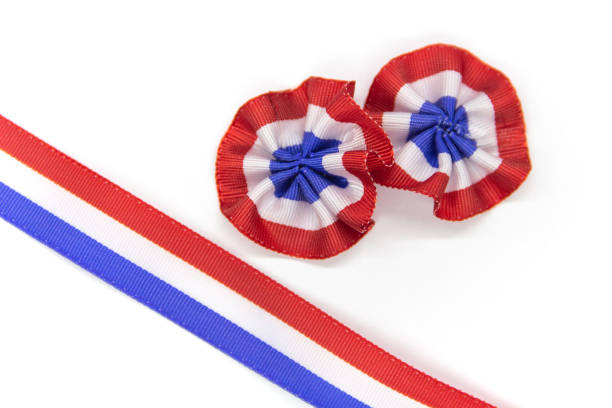 istock Paraguayan cockade made with ribbons 2191717360