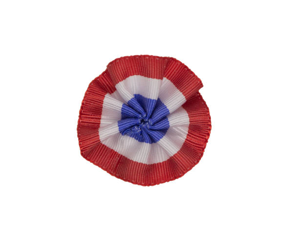 istock Paraguayan cockade made with ribbons 2191717386