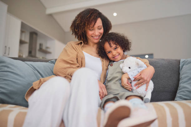 istock Cozy Cuddles: Mother and Child Joy 2191718170