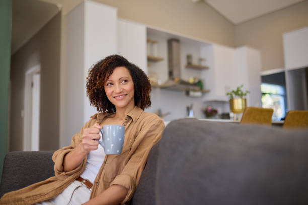 istock Woman Enjoying Coffee Break at Home 2191718233