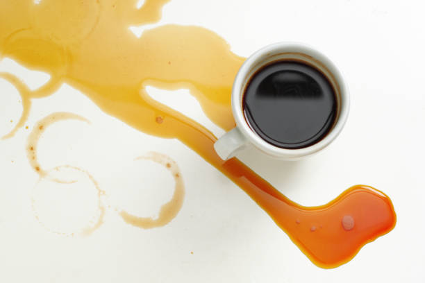 istock Spilled cup of coffee 2191723425