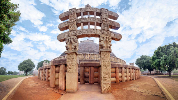 istock Great Stupa - ancient Buddhist monument. Sanchi, Madhya Pradesh, India 2191726788