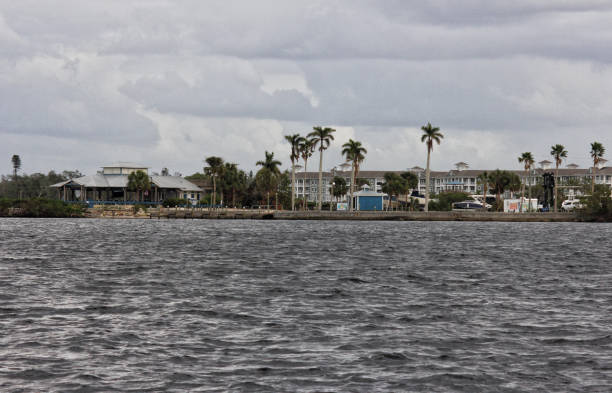 Buildings along Manatee River in Bradenton Florida