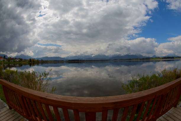 istock Hopfensee is a lake in Swabia, Bavaria, Germany. 2191735334