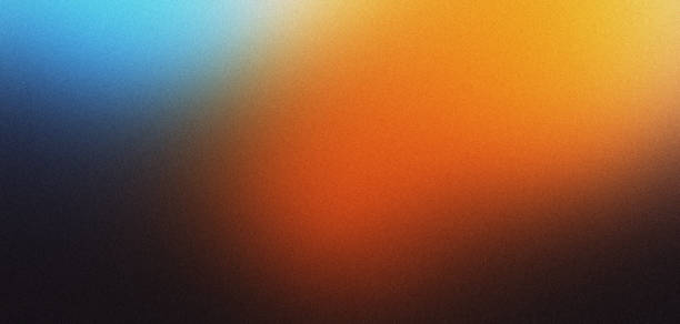 istock Abstract noise grainy background orange blue black colors 2191739523
