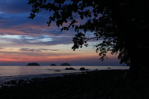 istock Dramatic evening sky, view from Lonely Beach, Koh Chang, Thailand. 2191745118