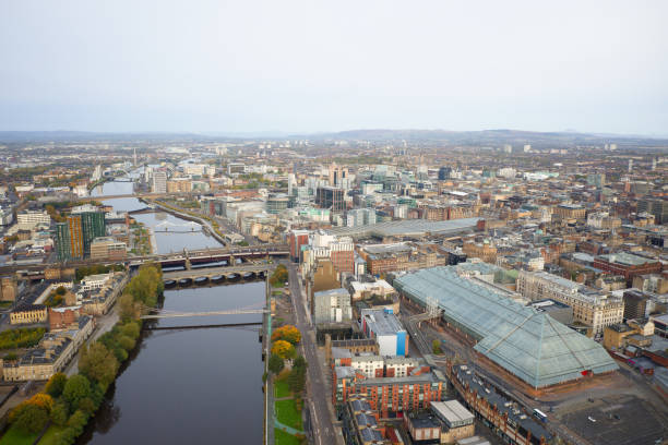 istock Glasgow aerial view looking west from Port Dundas 2191747253