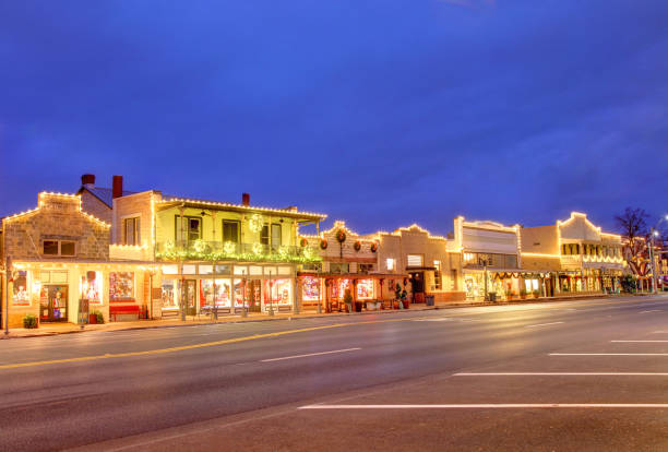 istock Christmas Lights in Fredericksburg, Texas 2191749643